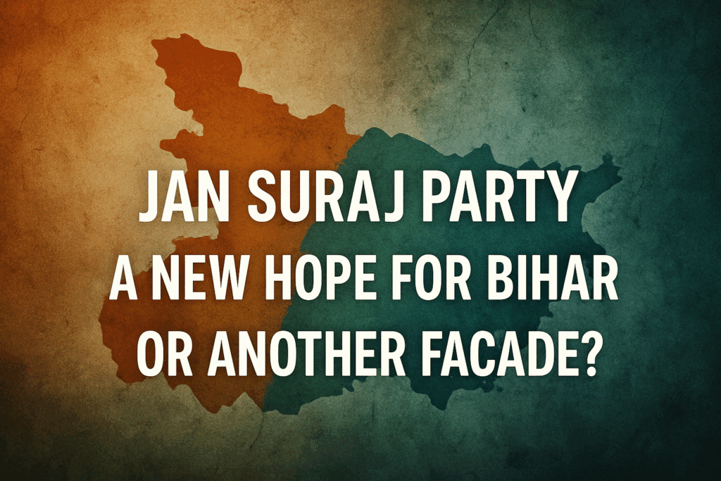 Jan Suraj Party: A New Hope for Bihar or Another Facade?
