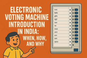 Read more about the article Electronic Voting Machine Introduction in India: When, How, and Why?