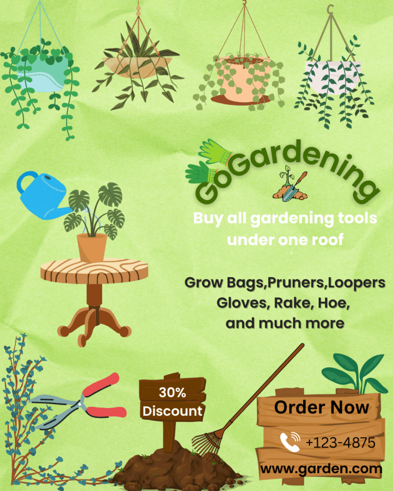 Gardening Poster