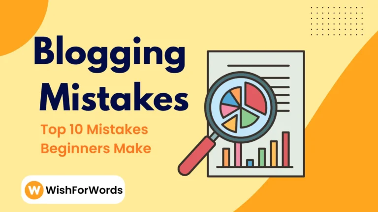 Read more about the article 10 Common Blogging Mistakes Beginners Make