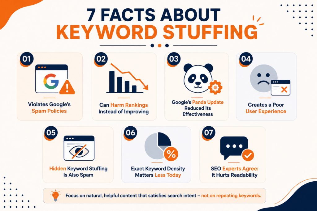 Facts about keyword stuffing