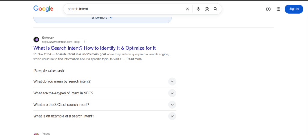 How keyword works